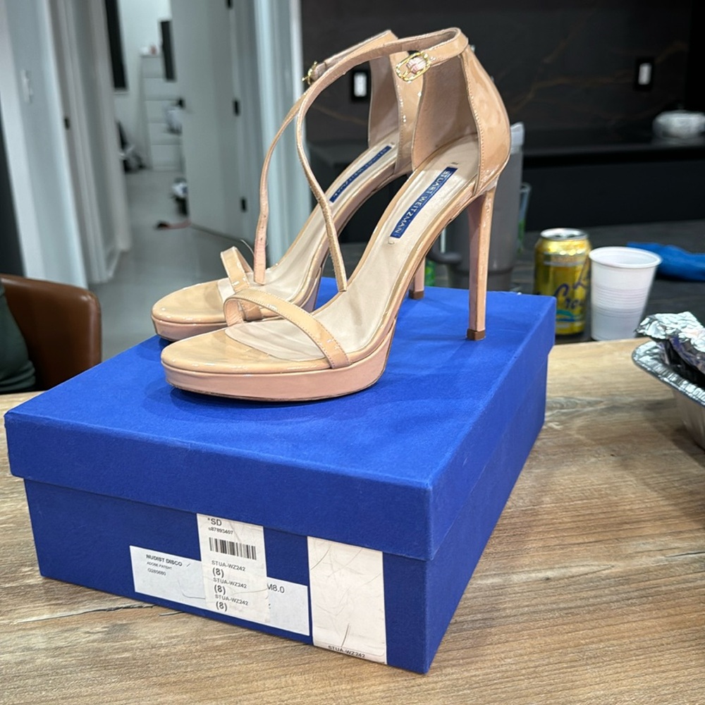 Stuart Weitzman Nudist Disco.